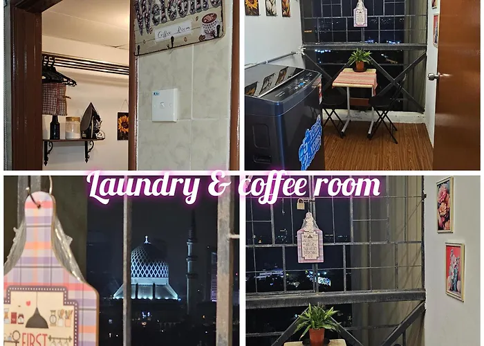 Homestay Mahligai View Near Masjid Shah Alam, Uitm Shah Alam, I-City, Stadium Shah Alam, Sacc, Pkns, Idcc, Msu, 17 Min Kuala Lumpur & Klang, Max 10 People, Free Food, Snooker, Pingpong, Indoor Games, Swimming Pool, Fast Wifi