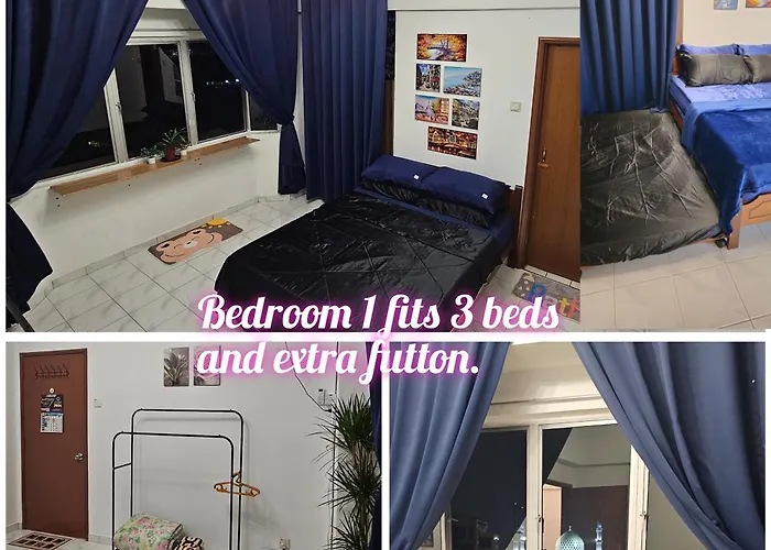 Homestay Mahligai View Near Masjid Shah Alam, Uitm Shah Alam, I-City, Stadium Shah Alam, Sacc, Pkns, Idcc, Msu, 17 Min Kuala Lumpur & Klang, Max 10 People, Free Food, Snooker, Pingpong, Indoor Games, Swimming Pool, Fast Wifi